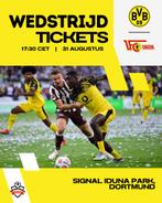 Wedstrijd tickets BVB - Union Berlin, Tickets en Kaartjes, Losse kaart, Twee personen, Augustus, Buitenland