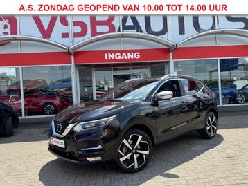 Nissan QASHQAI 1.2 DIG-T TEKNA+ AUT. LEER NAVI PANO-DAK 360- beschikbaar voor biedingen