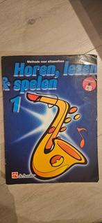 Alt Sax Horen, Lezen & Spelen Deel 1 - Gebruikt, Ophalen of Verzenden, Gebruikt, Les of Cursus, Overige genres