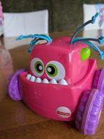 Fisher Price - Press en Go monster auto - roze, Ophalen of Verzenden, Zo goed als nieuw