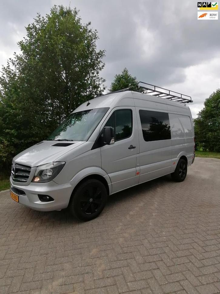 Mercedes-Benz Sprinter 319 3.0 CDI 366 HD DC V6, Auto's, Bestelauto's, Bedrijf, Te koop, ABS, Achteruitrijcamera, Airconditioning