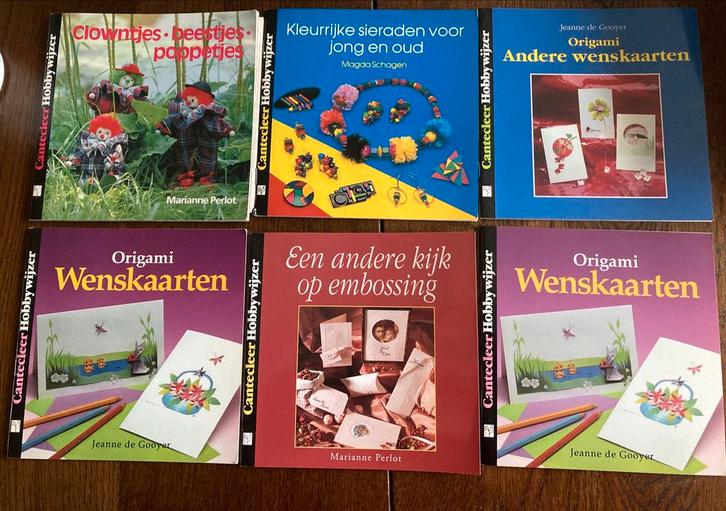 Hobbyboeken Collectie - Handwerken & Knutselen Cantecleer, Boeken, Hobby en Vrije tijd, Gelezen, Overige onderwerpen, Geschikt voor kinderen