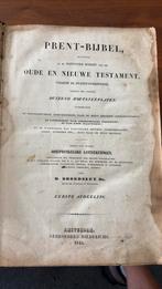 Prentenbijbel 1845, Antiek en Kunst, Ophalen, Bijbel