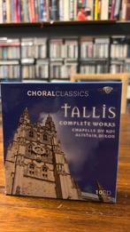 Choral classics 10 cd 1 cd rom Tallis complete dirks, Ophalen of Verzenden, Zo goed als nieuw, Vocaal, Boxset
