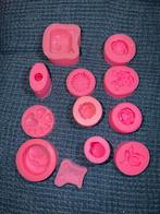 12 Siliconen mallen voor kaars, zeep, resin, klei of gips, Hobby en Vrije tijd, Knutselen, Ophalen of Verzenden, Materiaal