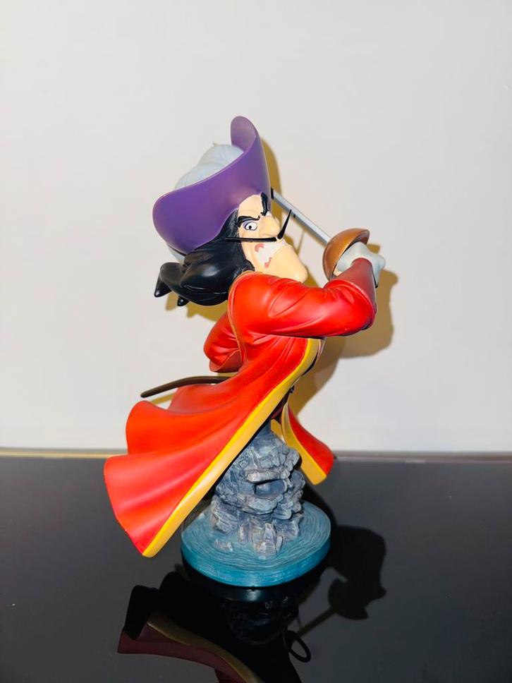 Disney Grand Jester Captain Hook Kapitein Haak beeld, Verzamelen, Disney, Ophalen of Verzenden