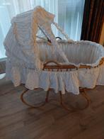 Vintage Wieg met Bekleding - 50x90x70 cm, Ophalen, Gebruikt, Wieg