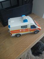 Playmobil ambulance met licht en geluid, Ophalen of Verzenden