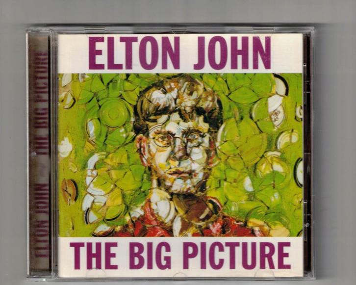 Elton John CD The Big picture, Cd's en Dvd's, Cd's | Pop, Gebruikt, 1980 tot 2000, Ophalen of Verzenden