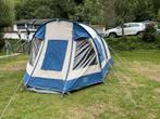 Katoenen tent, 4 pers. Big River vergelijkbaar met Bardani., Caravans en Kamperen, Ophalen, Zo goed als nieuw, Tot en met 4