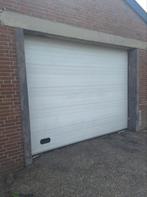 Sectionaal deuren 2x ongeveer 300x250, Doe-het-zelf en Verbouw, Rolluiken, Ophalen, 200 cm of meer, Wit, Zo goed als nieuw