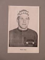 zeldzame promo kaart wielrenner Peter Post Flandria Romeo, Verzamelen, Spelerskaart, Zo goed als nieuw, Overige sporten, Verzenden
