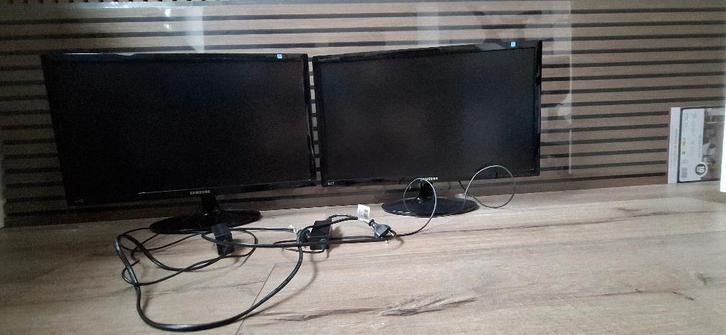 2x Samsung Syncmaster BX2431, Computers en Software, Monitoren, Gebruikt, 60 Hz of minder, HDMI, VGA, Gaming, Hoofdtelefoonaansluiting