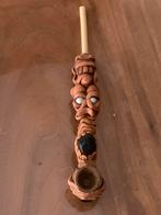 Houten Pijp met Gezicht, Antiek en Kunst, Ophalen of Verzenden