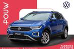 Volkswagen T-Roc 1.5 TSI 150pk DSG Life | Climate Control |, Auto's, 12 maanden, Stof, Blauw, Bedrijf