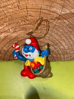 Smurfen kerst grote smurf met zak kado’s, Verzamelen, Smurfen, Ophalen of Verzenden, Zo goed als nieuw