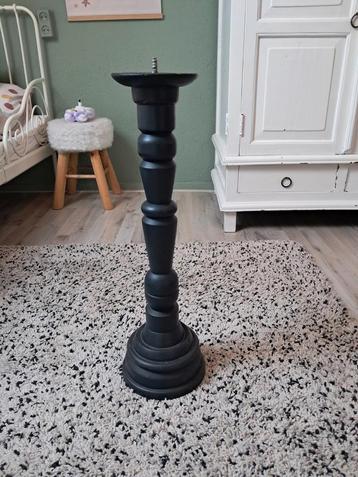 Houten Kandelaar - 60cm Hoog beschikbaar voor biedingen