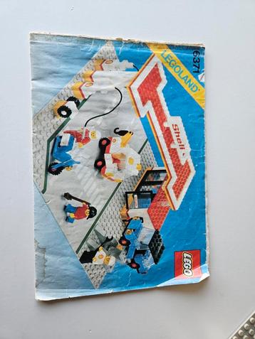Lego 3671 Shell Benzinepomp - Vintage Legoland! beschikbaar voor biedingen