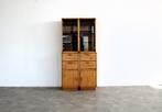 vintage wandmeubel | wandkast | jaren 60 | Zweden, Gebruikt, Glas, Timbeije@hotmail.com, Ophalen of Verzenden