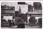 St. Oedenrode Groeten uit 5-Vensters ca1959.(kartelrand), Verzamelen, Ansichtkaarten | Nederland, Verzenden, 1940 tot 1960, Ongelopen