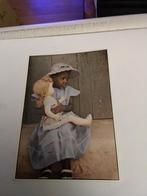 MEISJE. MET POP, Ophalen of Verzenden, Voor 1920, Kinderen