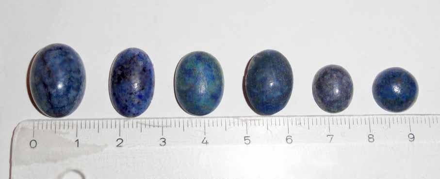 Cabochons Lazuliet edelsteen, Ophalen of Verzenden, Mineraal