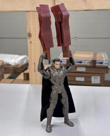 DC Comics Superman Man Of Steel Power Attack Deluxe ZOD 6” beschikbaar voor biedingen