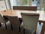 Eetkamersstoelen en - sofa van Rofra, Huis en Inrichting, Stoelen, Ophalen, Overige kleuren, Zo goed als nieuw, Vier