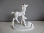 Aardewerk wit Italy paard paarden beeld witte beeld plastiek, Antiek en Kunst, Antiek | Keramiek en Aardewerk, Ophalen of Verzenden