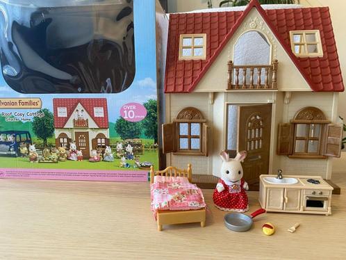 Sylvanian families set, Kinderen en Baby's, Speelgoed | Poppenhuizen, Zo goed als nieuw, Ophalen