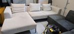 Montel Hoekbank Ecru/Wit - Gebruikt, 250 tot 300 cm, Gebruikt, Ophalen of Verzenden, Vierpersoons of meer