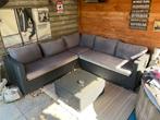 Tuinset bruin, Tuin en Terras, Tuinsets en Loungesets, Ophalen, 5 zitplaatsen, Kunststof, Gebruikt