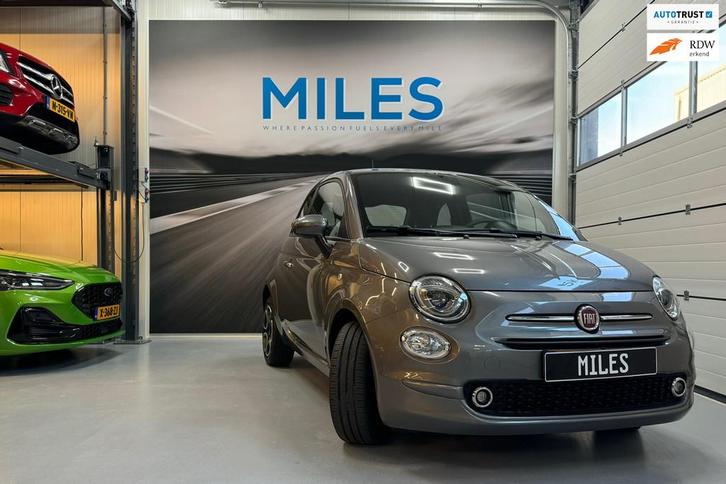 Fiat 500 1.0 Hybrid Club inclusief 1 Jaar Autotrust garantie, Auto's, Fiat, Bedrijf, Te koop, ABS, Airbags, Airconditioning, Boordcomputer
