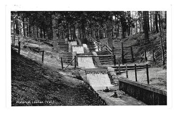 975068 Loenen Waterval 1957 Gelopen met postzegel beschikbaar voor biedingen