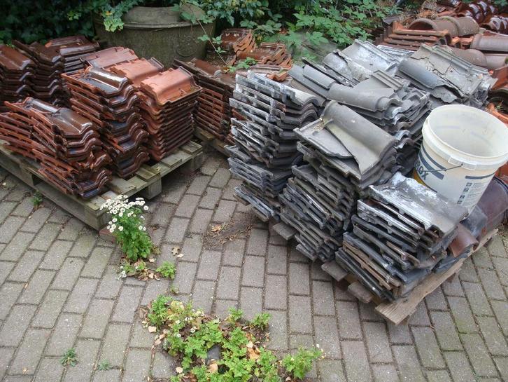 kapotte dakpannen puin, Tuin en Terras, Grind, Keien en Split, Gebruikt, Overige typen, Ophalen