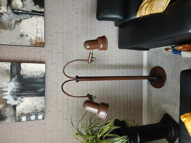 Orginele retro/ vintage gepo Amsterdam mid.centry, Huis en Inrichting, Lampen | Vloerlampen, Zo goed als nieuw, Minder dan 100 cm