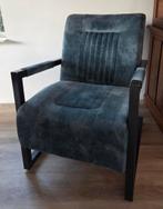 Mooie fauteuil - industrieel - als nieuw, Ophalen, Zo goed als nieuw, 75 tot 100 cm, 50 tot 75 cm