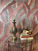 Brass Ananas Tafellamp (Loevsky & Loevsky / Deknudt), Antiek en Kunst, Ophalen of Verzenden