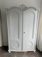 Grijze Kinder kledingkast, meidenkast.  Van Dijk & Co, Antiek en Kunst, Antiek | Meubels | Kasten, Ophalen