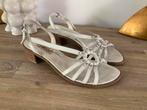 Ecco sandalen maat 39, Ecco, Wit, Zo goed als nieuw, Sandalen of Muiltjes
