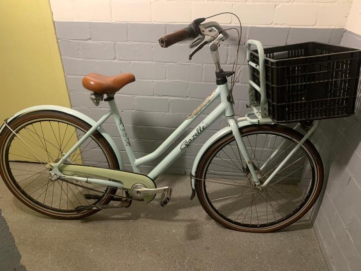 Gazelle Miss Grace Dames fiets, Fietsen en Brommers, Fietsen | Dames | Damesfietsen, Gebruikt, Gazelle, Versnellingen, 53 tot 56 cm