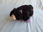Zwarte Pillow Pet Poes, Ophalen of Verzenden, Gebruikt, Poes