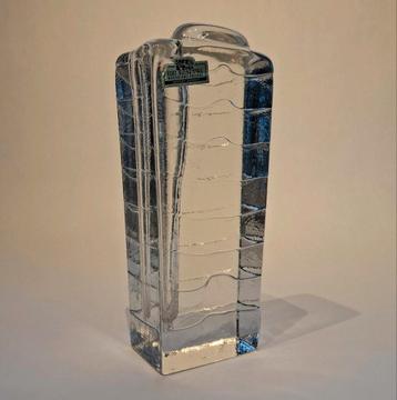 Vintage Walterglas Solefiore Blokvaas beschikbaar voor biedingen