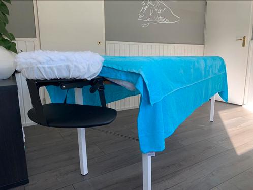 Massagetafel / behandelbank /kwaliteit / zwart, Sport en Fitness, Massageproducten, Zo goed als nieuw, Massagetafel, Ophalen