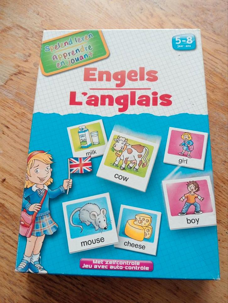 Engels leren - spel, Hobby en Vrije tijd, Gezelschapsspellen | Kaartspellen, Zo goed als nieuw, Ophalen of Verzenden