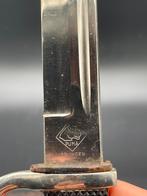 Duitse bajonet met etsing, Ophalen of Verzenden, Landmacht, Duitsland, Mes of Dolk