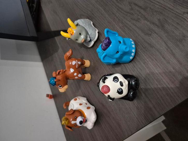 V tech zoef zoef dierenauto's, Kinderen en Baby's, Speelgoed | Actiefiguren, Zo goed als nieuw, Ophalen