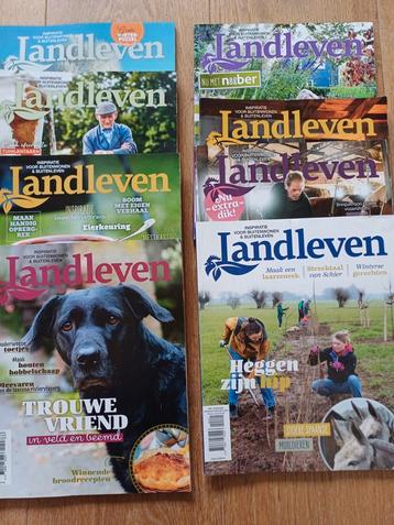 8 Landleven tijdschriften. 2023/2024 beschikbaar voor biedingen