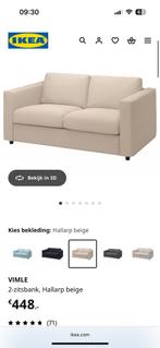 Vimle bank ikea (+ eventueel de hocker), Huis en Inrichting, Ophalen, Zo goed als nieuw