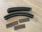 14 HO rails Fleischmann en Roco, Gebruikt, Gelijkstroom, Rails, Ophalen of Verzenden